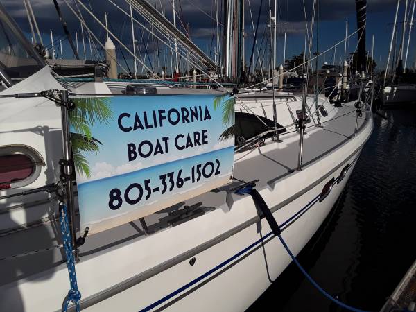 BOAT WASHING * DETAILING * OXIDATION REMOVAL * WAX * (VENTURA AND OXNARD CHANNEL ISLAND HARBOR)
