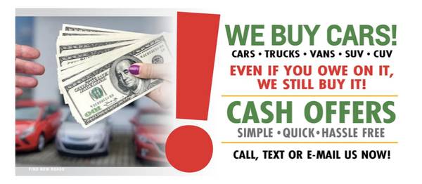 We Buy Cars Trucks SUVs (Burbank)