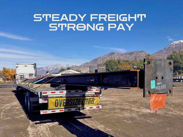 CDL-A Flatbed OTR | $2,700 - $3,300+ Weekly | Steady Freight