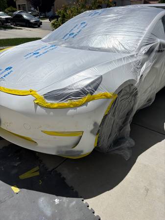 Bumper repair, wheel curb rash repair