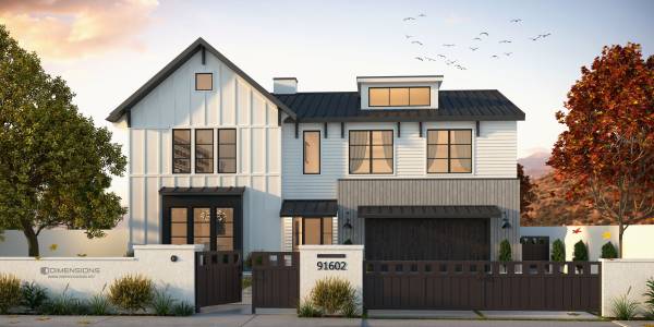3D Renderings - Architectural Visualization Services (Toluca Lake)