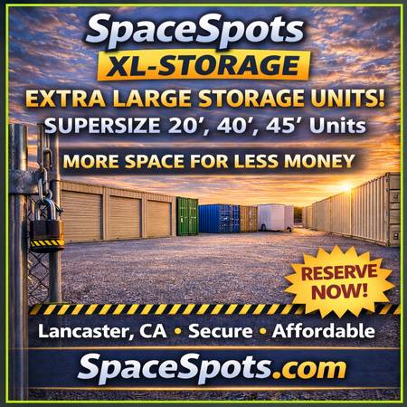 Space Spots XL: More Room for Life & Business SINCE 2007 (Lancaster)