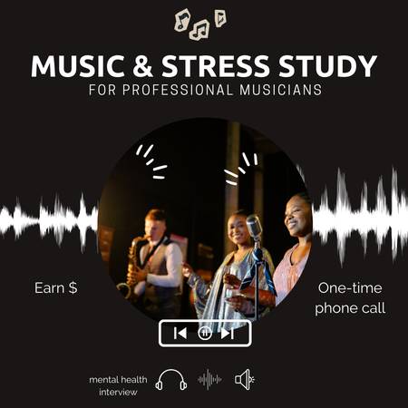 Wanted: Professional Musicians for Phone Interview about Stress (Greater LA Area)