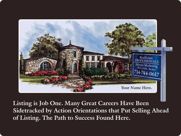 HIGH-END LISTING BROKER / Seeks Mkt.Partner/Protege & Weekend Warriors