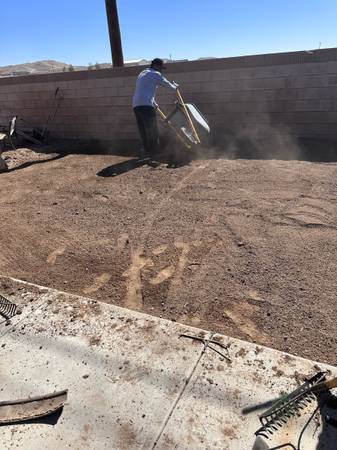Hector , landscape  contruction ,  junk removal , (Lancaster,Palmdale,rosamond,victorville ,santa clarita)