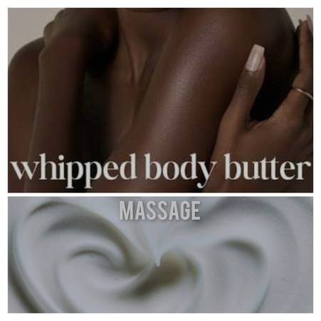 WARM WHIPPED BODY BUTTER THERAPEUTIC MASSAGE WAXTRIMSHAVE (OLD TOWN PASADENA)