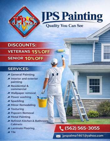 JPS Painting (Adelanto, Barstow, Victorville, Apple Valley, more) (Barstow)