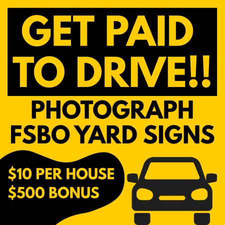Get Paid To Spot Houses While Driving ($10–$500 per lead)