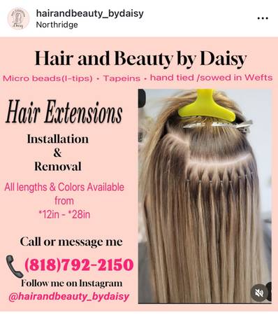 Hair Extensions Removal & Installation (Northridge)