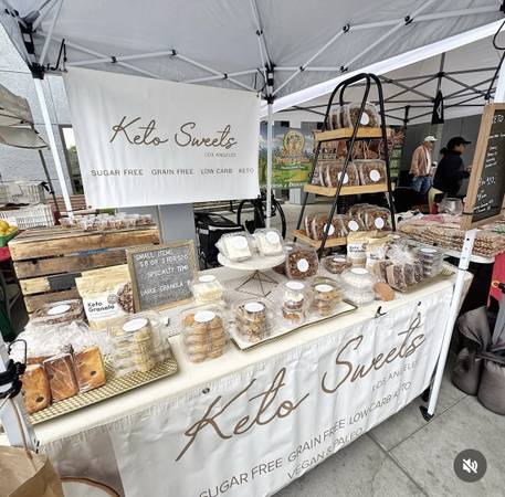 Farmers Market Sales Representative - Keto Sweets LA (Simi Valley)