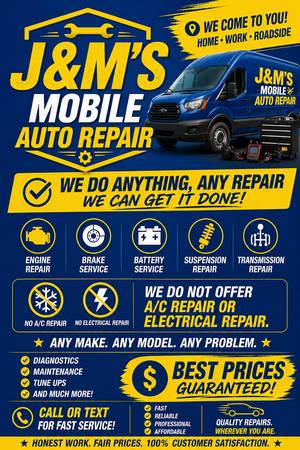 Mobile mechanic, Victorville