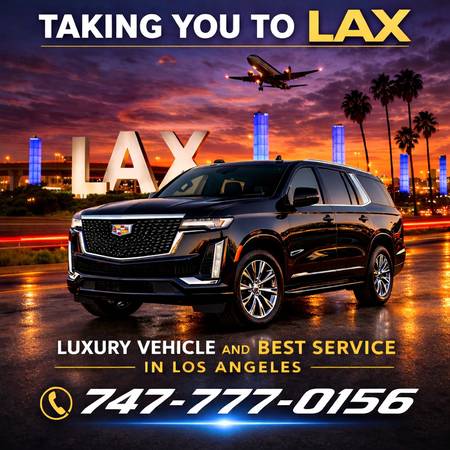 Luxury Airport Ride  LAX Pickup & Drop Off – Escalade Service (Los Angeles)