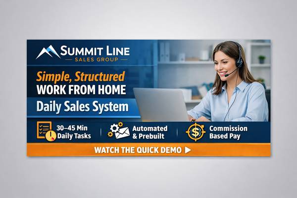 Remote Sales System – Consistent Daily Action Required (Bakersfield, Ca)
