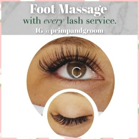 PROLASH EXTENSIONS13 YR LICENSED & CERTINCLUDES FREE MASSAGE (OLD TOWN PASADENA)