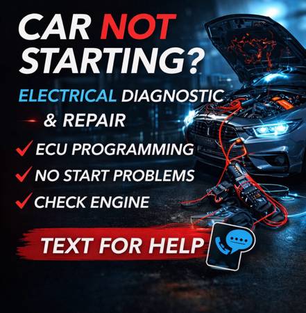 Car Not Starting? Electrical Diagnostic • ECU Programming (Santa Clarita)