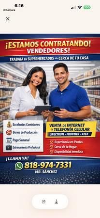 Vendedores de Internet en Supermercados (North Hollywood)
