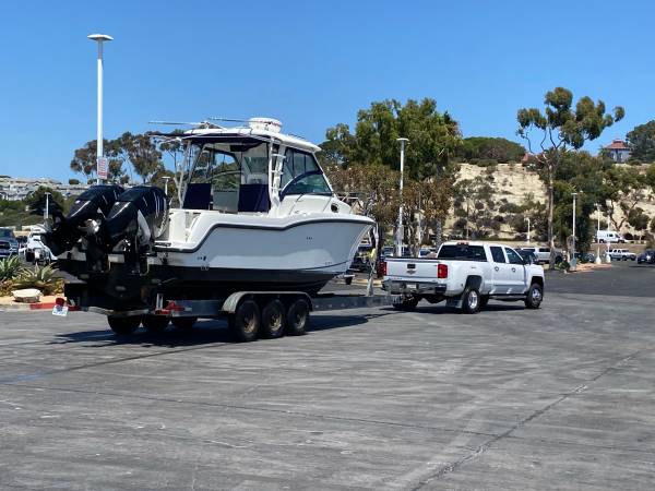 Boat Yacht Trailer Transport (Newport Beach)