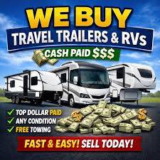 We BUY RV trailers CASH!