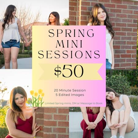 Photography - Spring Mini Sessions