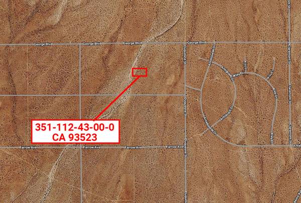 $4,500 / 54450ft2 - Residential Vacant Land (California City)