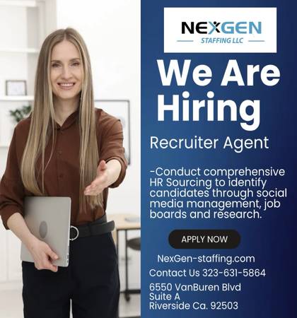 Recruiter (Riverside Ca.)