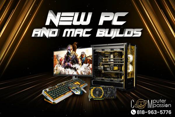 Build your custom Gaming PC or Mac! 2025 Workstations! (Northridge)