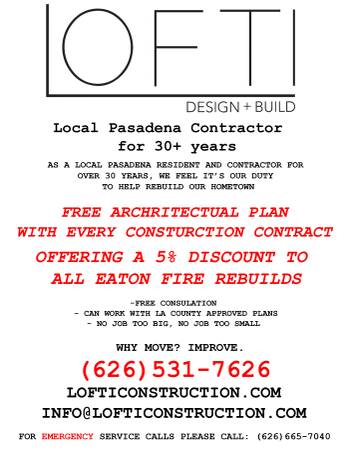 General Contractor - Commercial & Residential! Why Move? Improve.