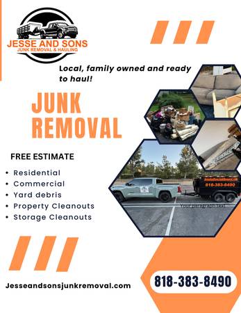 JUNK REMOVAL*FREE ESTIMATE* (Santa Clarita)