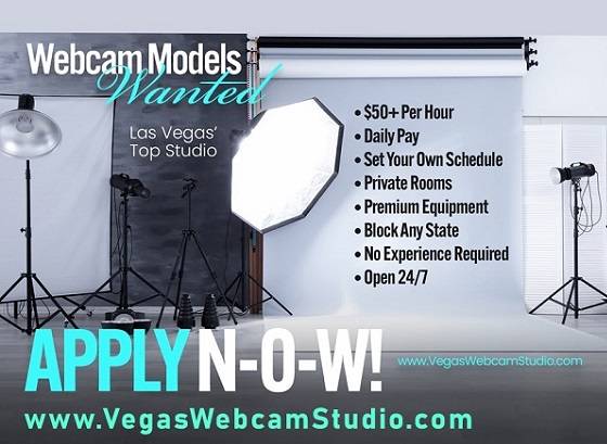 NOW HIRING WEBCAM MODELS! (LAS VEGAS)