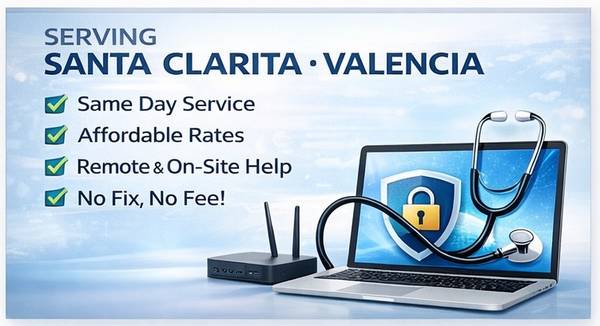 PC Repair Santa Clarita – Same Day IT Help (Santa Clarita, CA)