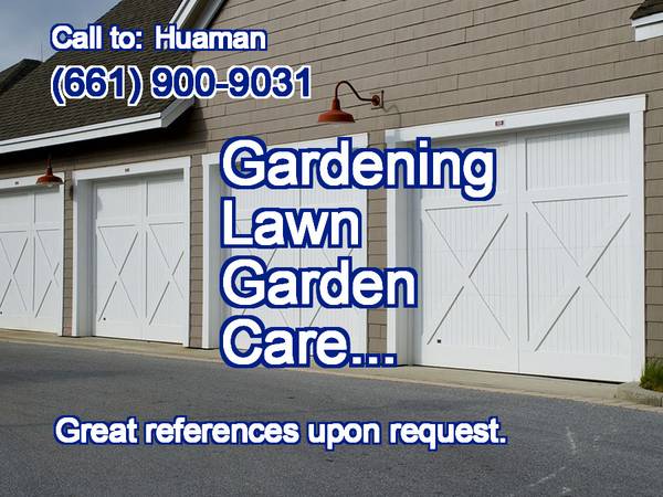 CAMAYO Pro Gardening Lawn Yard Landscape Care. References (Bakersfield & surrounding cities.)
