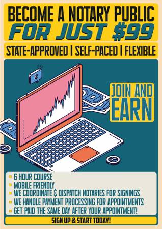 Become a notary and get notary jobs! (Bakersfeild)