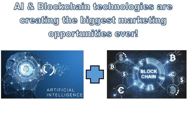 AI + Blockchain = MASSIVE HOME RUN! (HOTTEST HOME/ONLINE BUSINESS)