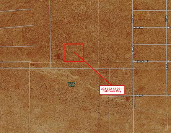 $17,500 / 437778ft2 - Residential Vacant Land (California City)