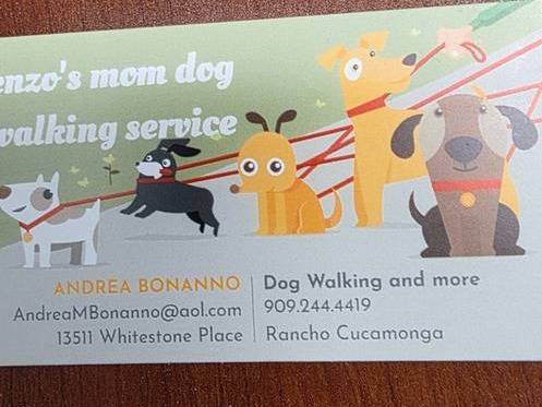 Dog Walking and Animal Care (Rancho Cucamonga)